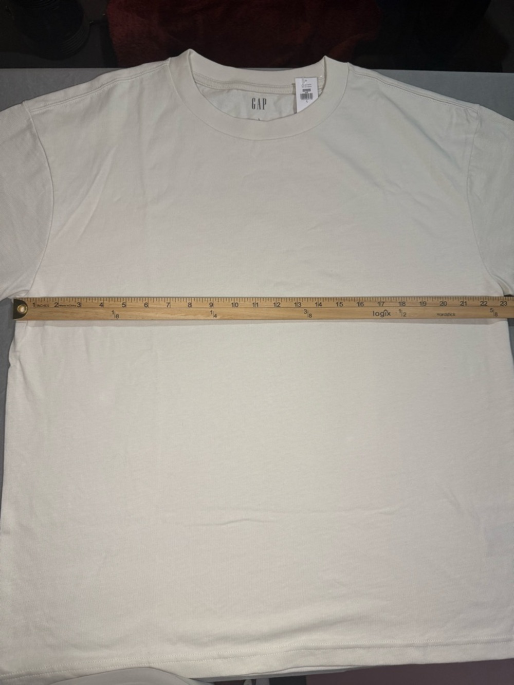 NWT GAP Large 100% Cotton White Short-Sleeve Green Graphic Streetwear Normcore - Picture 13 of 13